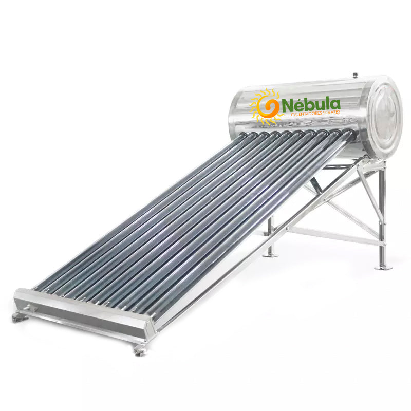 Calentador Solar 10 Tubos Baja Presión 120 Lt 3 A 4 Personas
