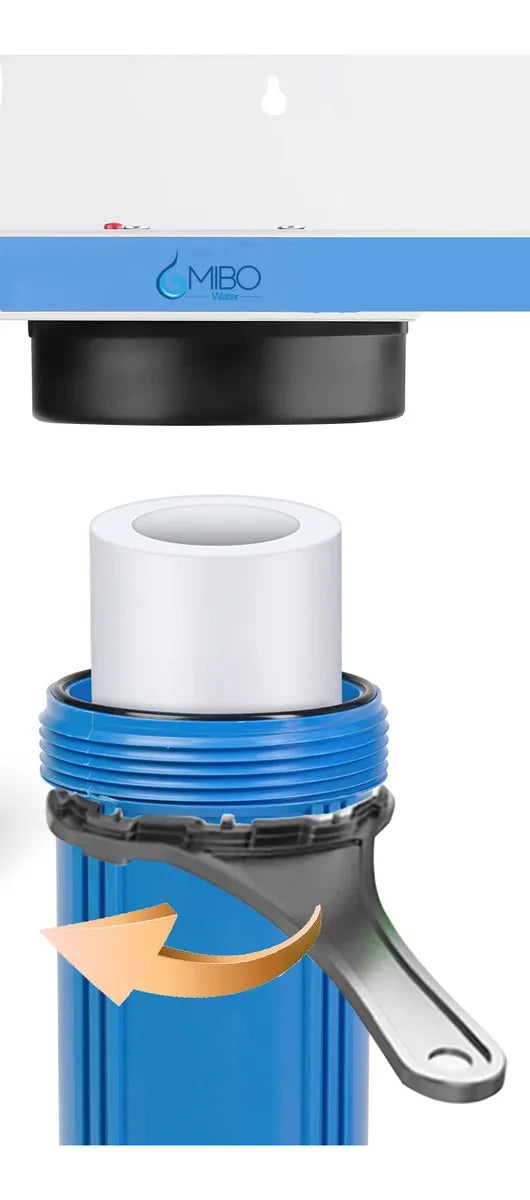 Mibo Water Filtro Big Blue - 1 Etapa Pp - 4.5x10 Azul Oscuro