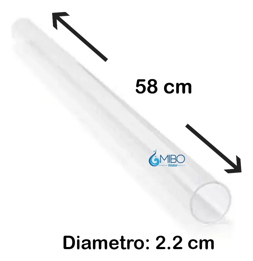 Tubo De Cuarzo Para Lampara Uv 25 Watts