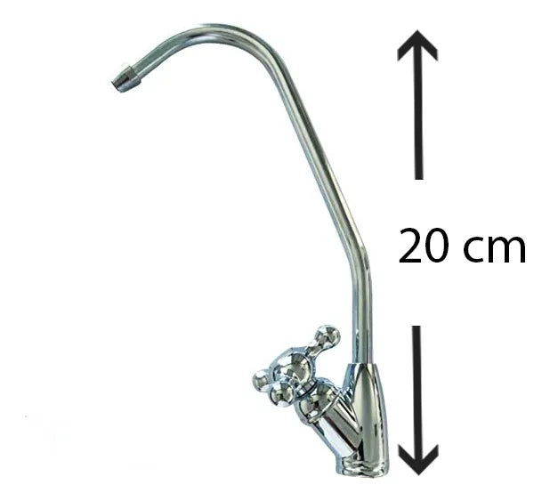 Llave De Cuello De Ganso 1/4 Para Sistema De Osmosis Inversa