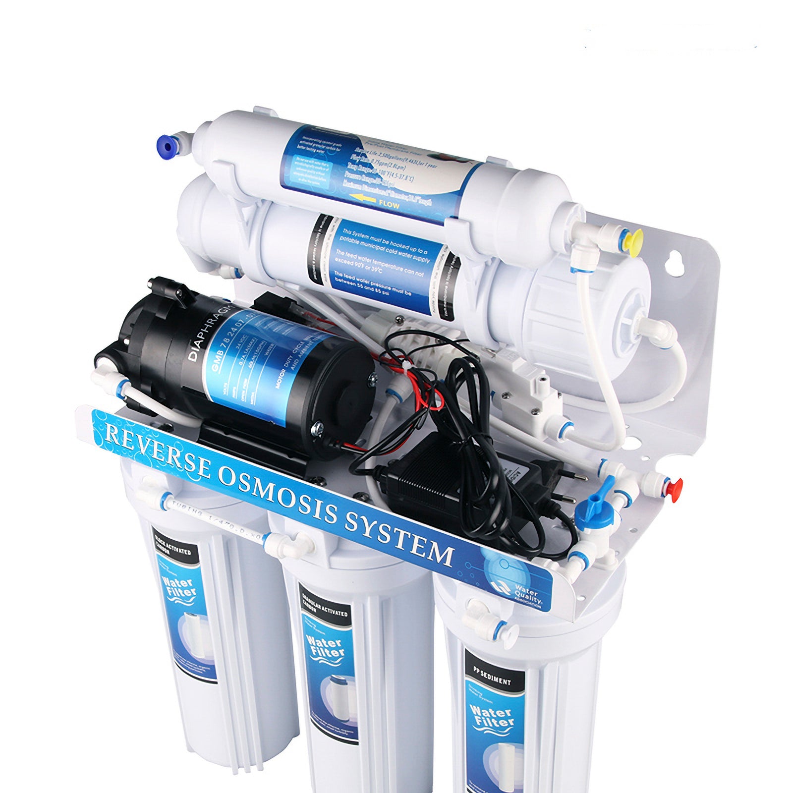 Sistema De Osmosis Inversa 5 Etapas + Kit Repuesto 6 Meses