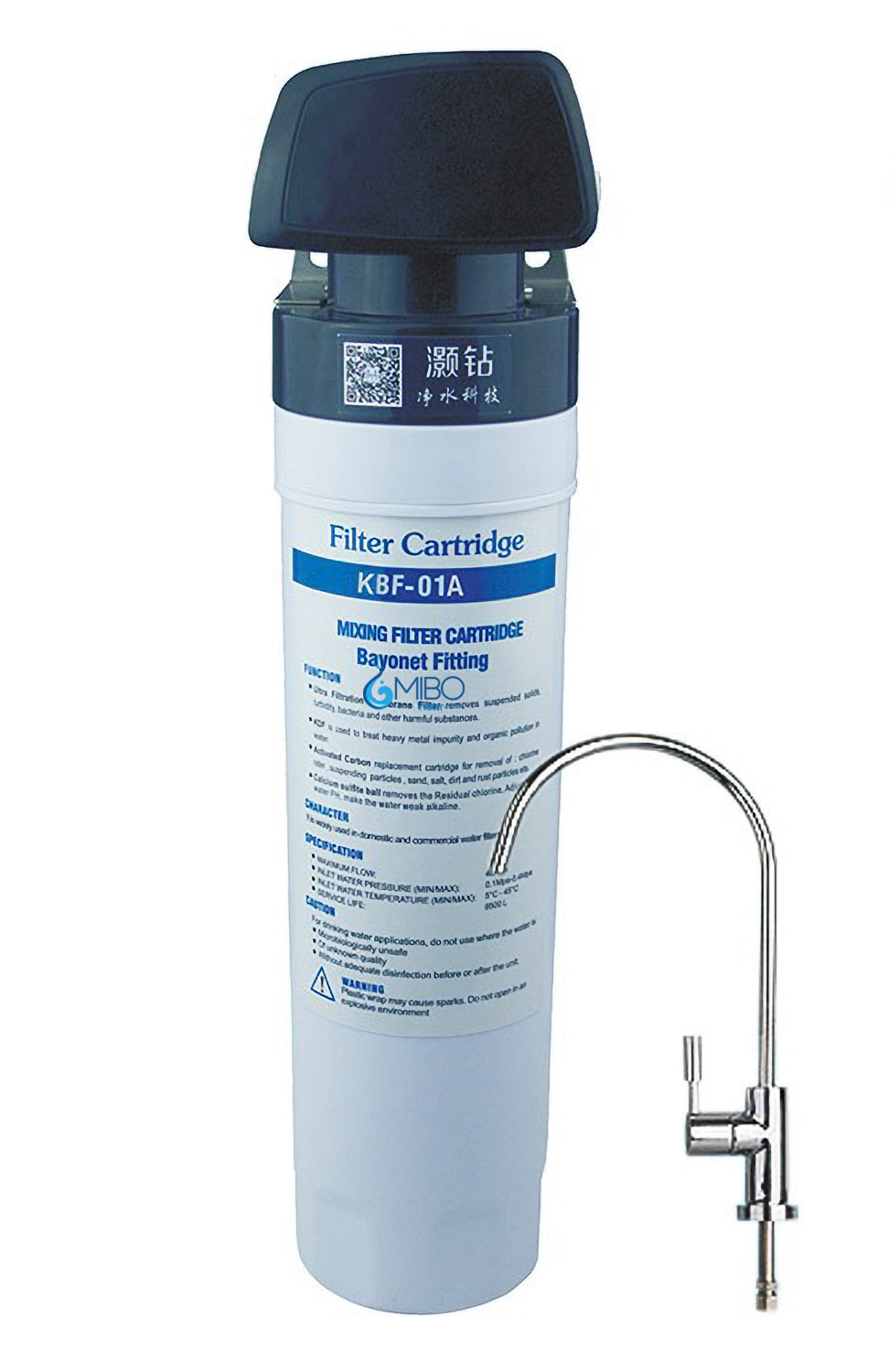 Filtro Agua Ultrafiltración Kbf Bayoneta Facil Instalación