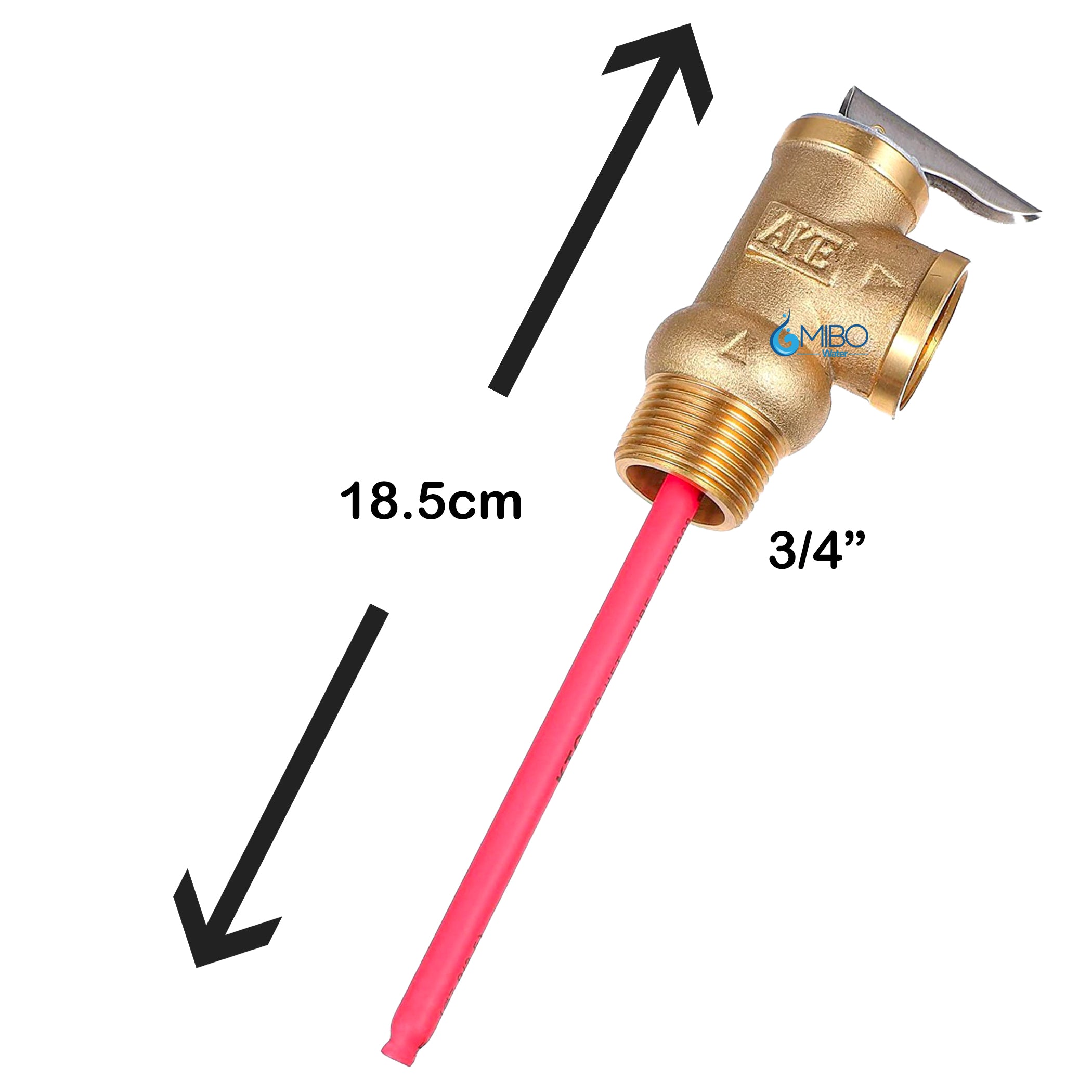 Válvula Calentador Solar 3/4 De Alta Presión
