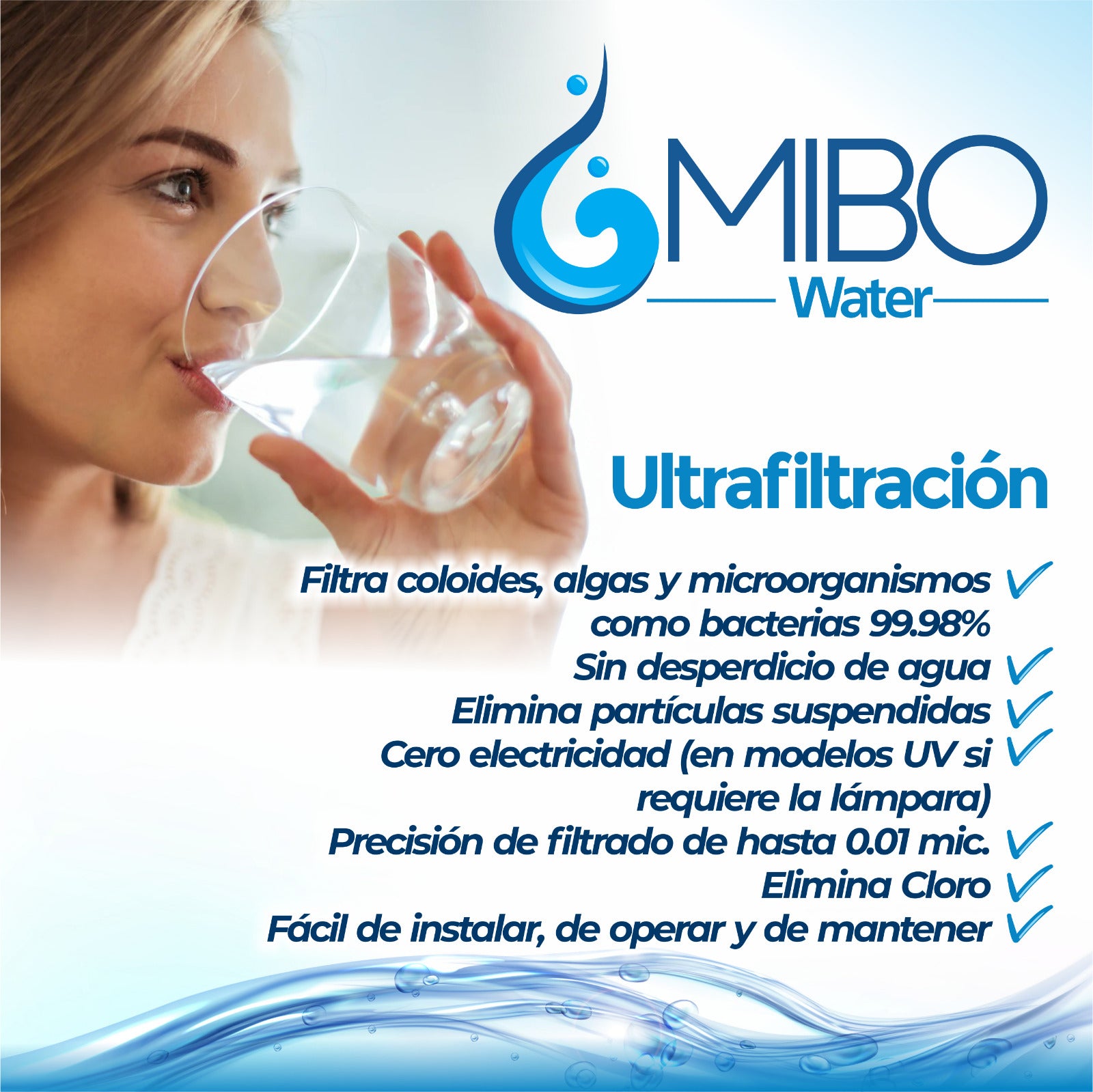 Filtro Agua Ultrafiltración Kbf Bayoneta Facil Instalación