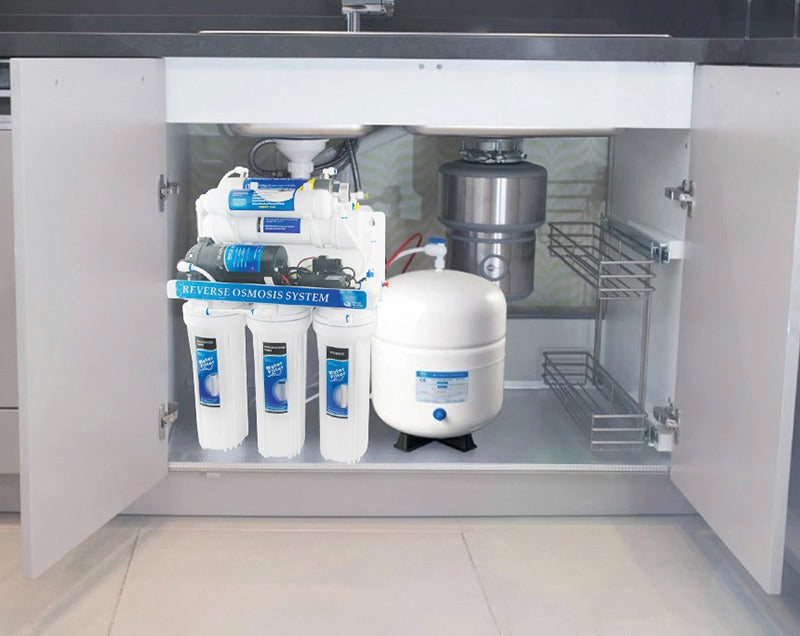 Osmosis Inversa 7 etapas 100 gpd + Uv + Mineral