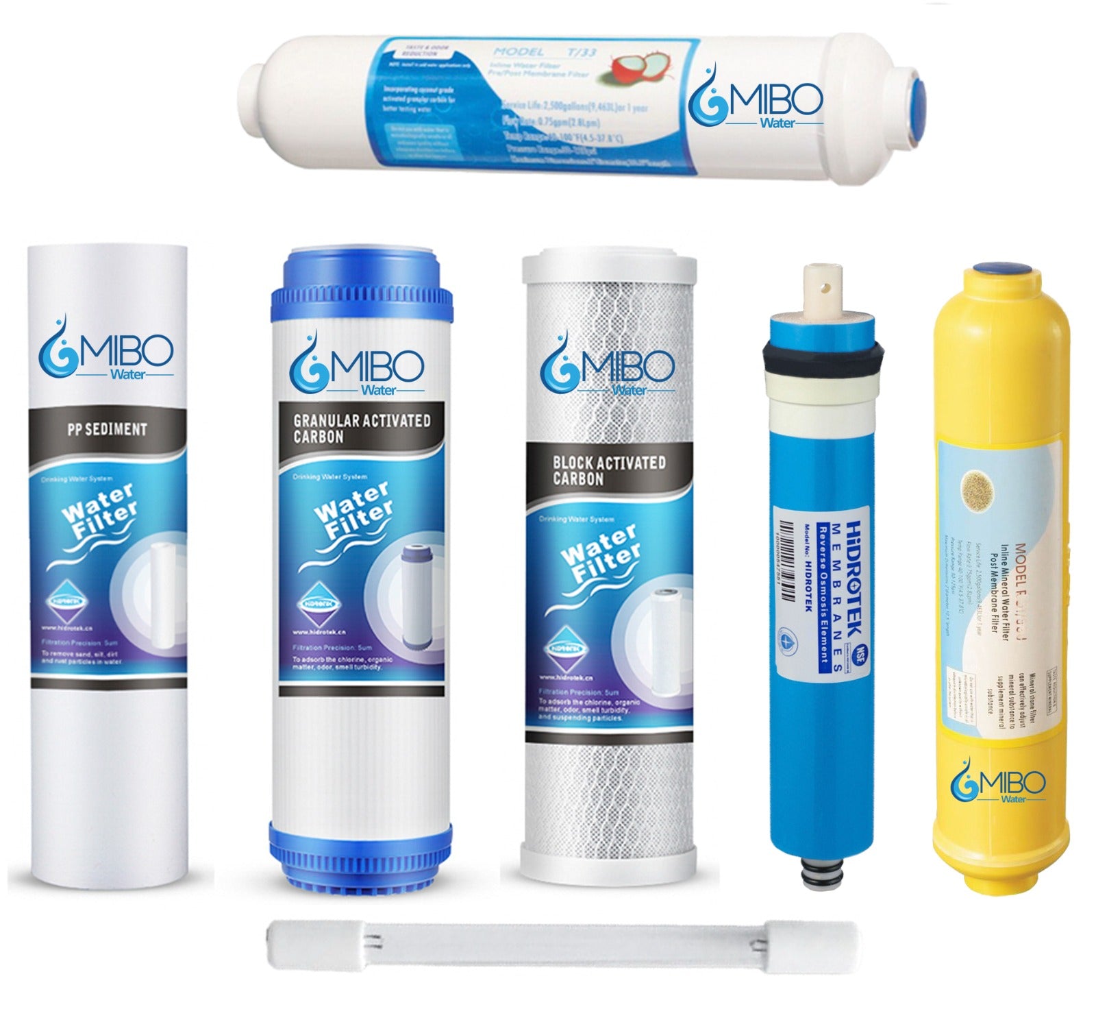 Osmosis Inversa 7 etapas 100gpd + Uv + Mineral + Display