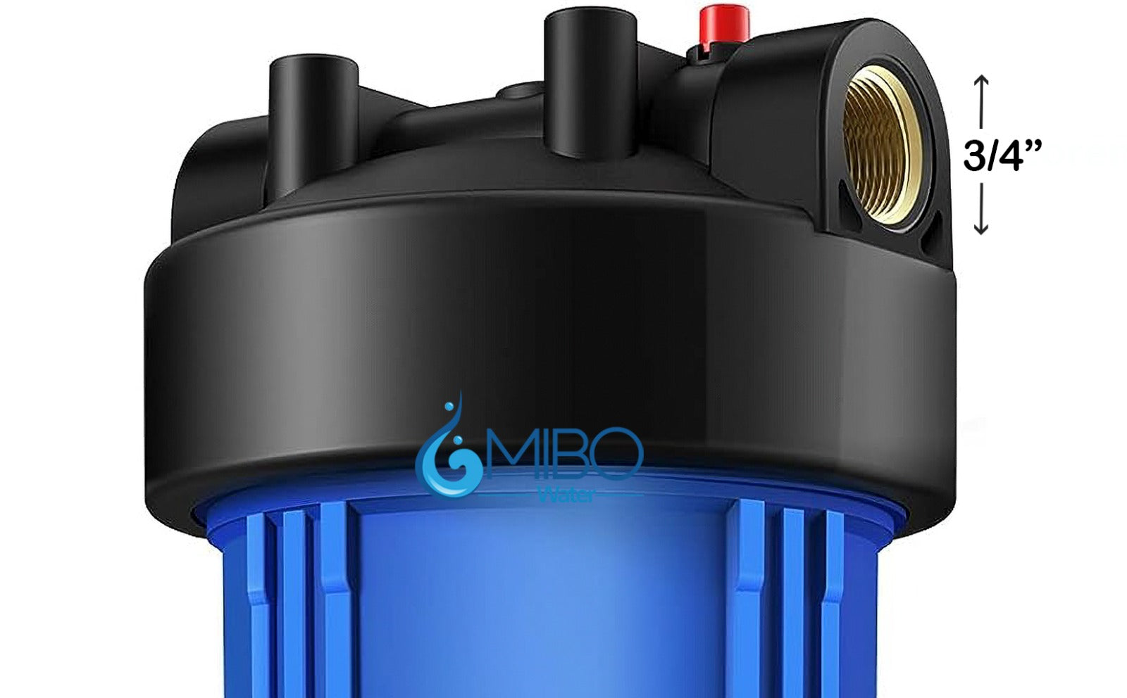 Portafiltro Big Blue Azul Mibo Agua De 2.5x20