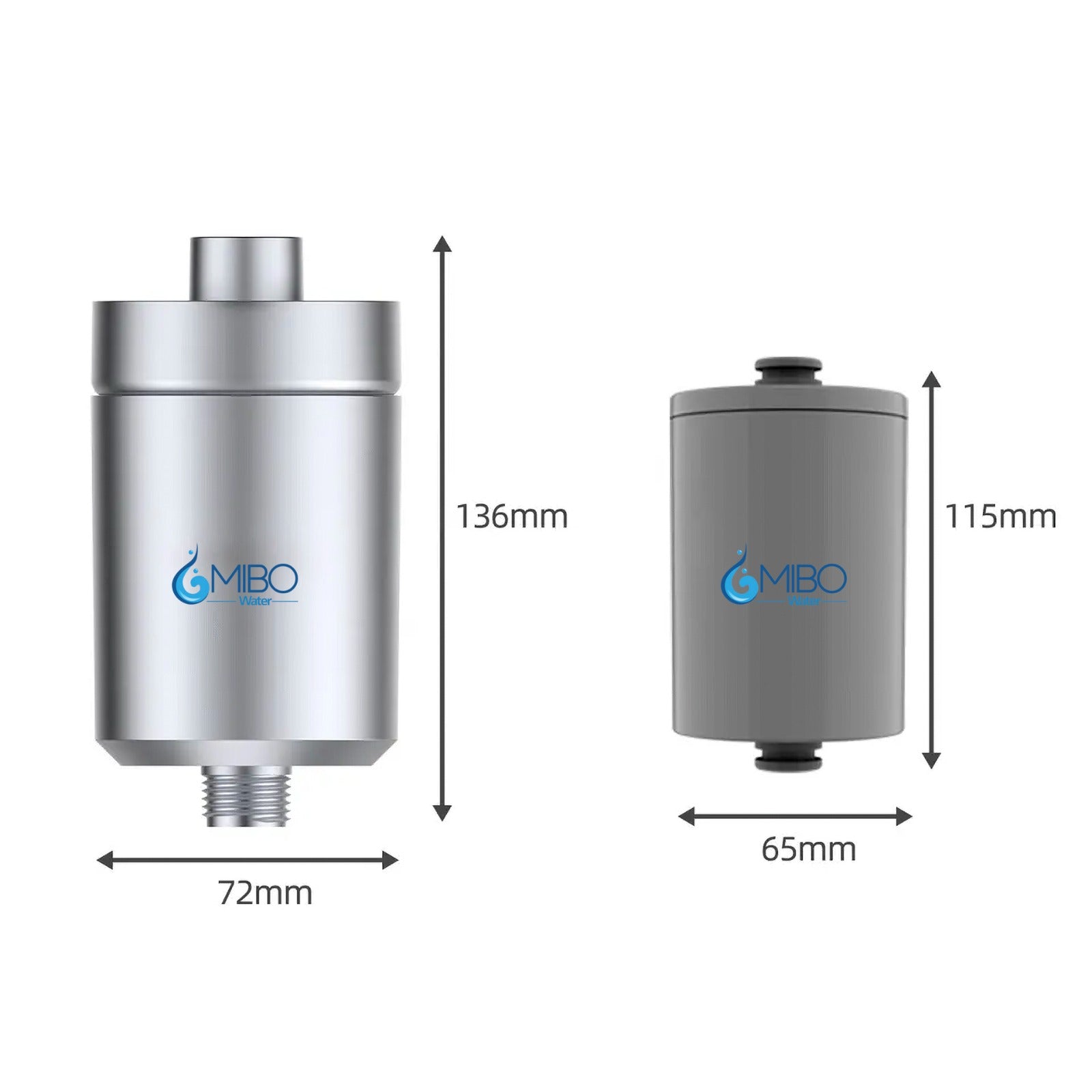 Filtro De Agua Elegance Mineral Para Regadera De Baño