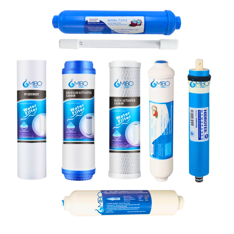Mibo Water Osmosis Inversa 8 etapas Uv + Alcalino + Iones de Plata