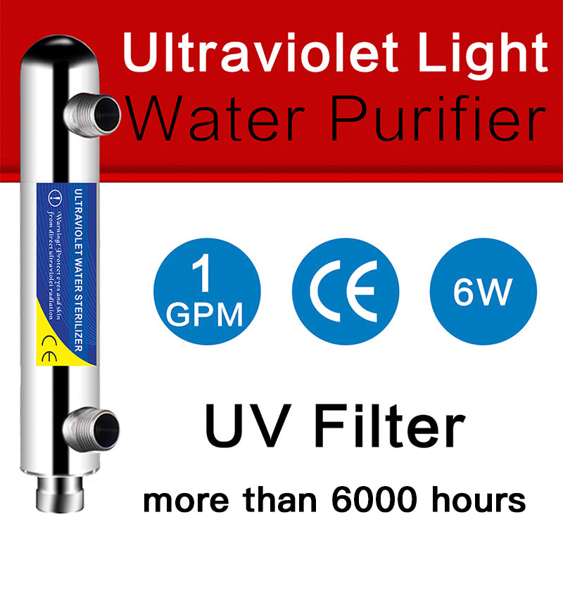 Lampara De Luz Uv 6 Watts Para Purificadores Osmosis Inversa